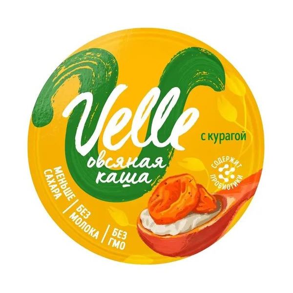 Каша Velle овсяная с курагой 170 г