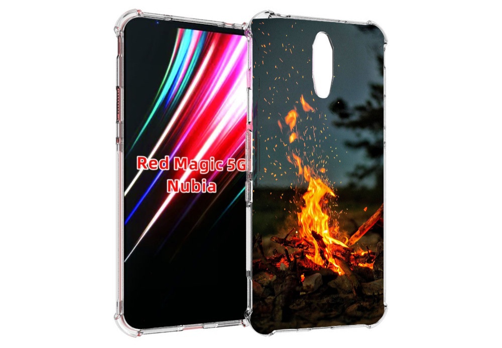 

Чехол MyPads Костер-ночное-небо для ZTE Nubia Red Magic 1 5G, Прозрачный, Tocco