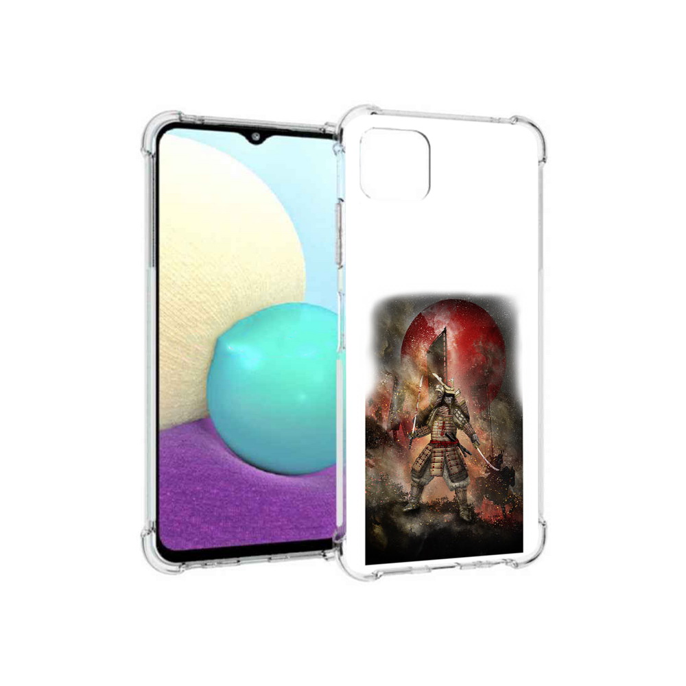 

Чехол MyPads Tocco для Samsung Galaxy A22s 5G китайскийвоин (PT226906.544.388), Прозрачный, Tocco