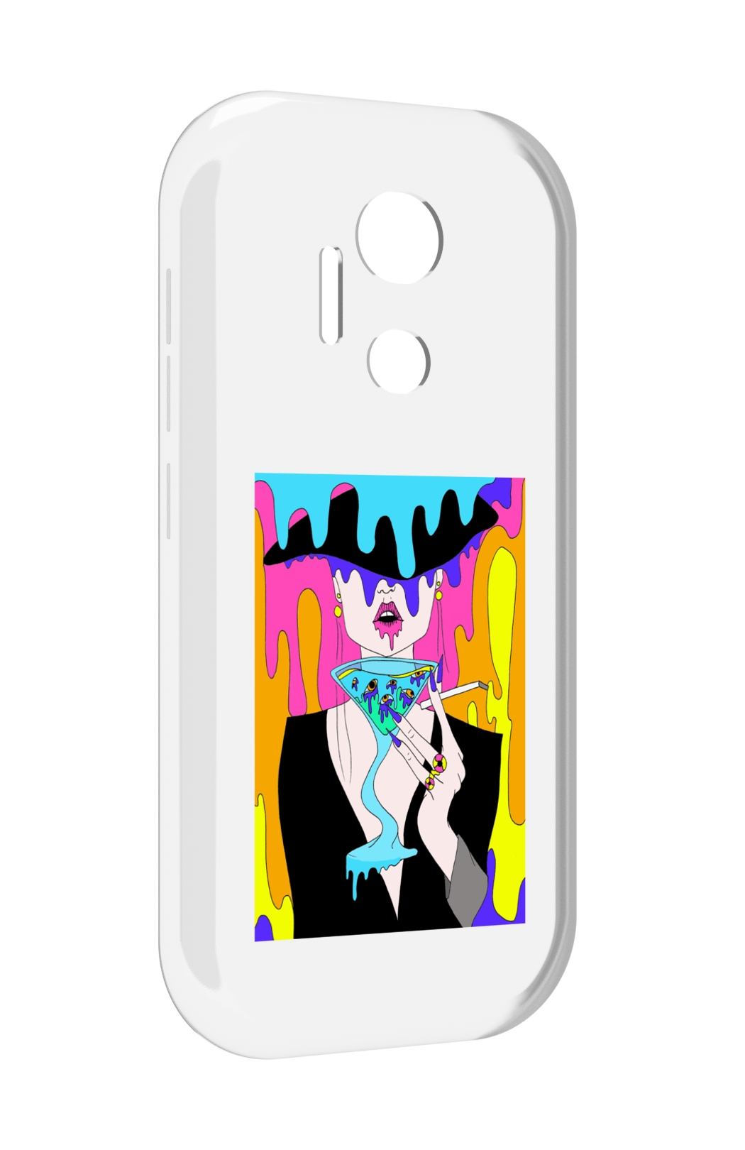 

Чехол MyPads плавленая девушка акварель женский для doogee x97 pro, Прозрачный, Tocco