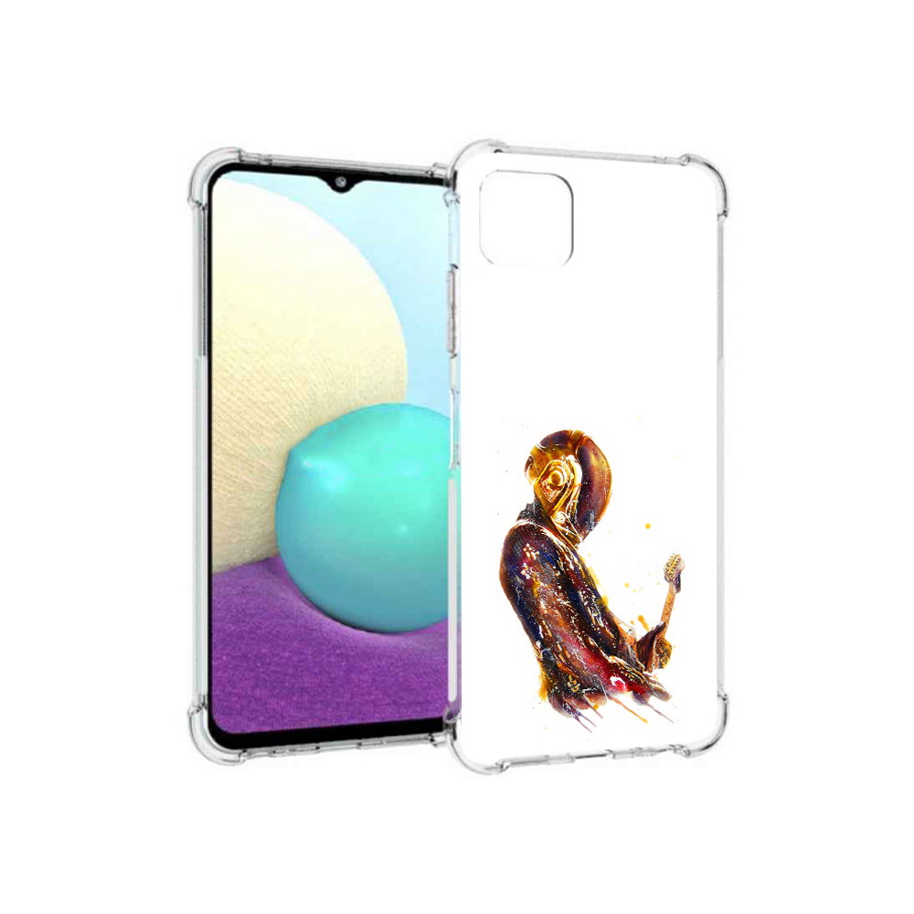 

Чехол MyPads Tocco для Samsung Galaxy A22s 5G космо-музыкант (PT226906.544.393), Прозрачный, Tocco