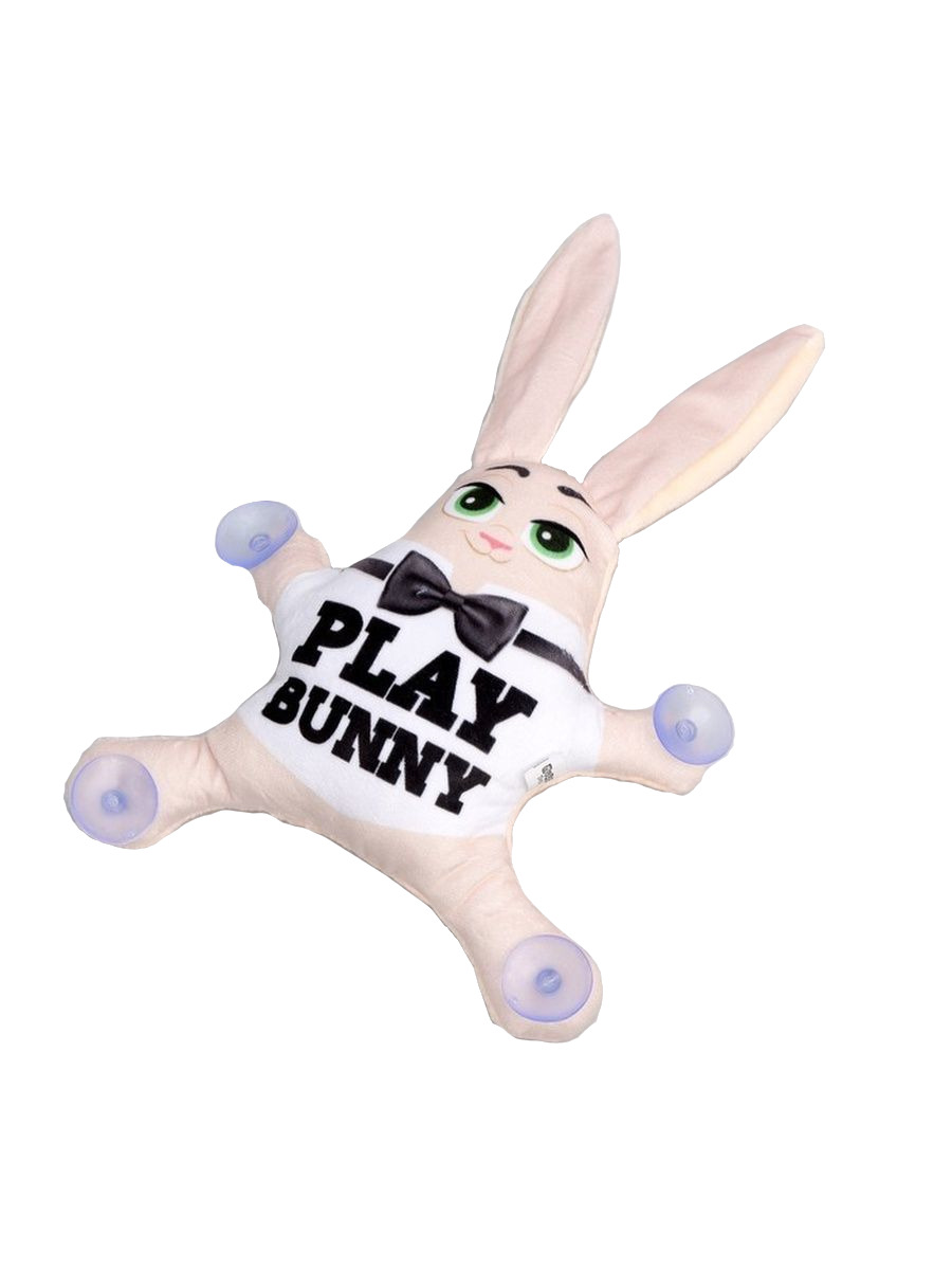 

Автоигрушка на присосках Play bunny Р00019914, Бежевый