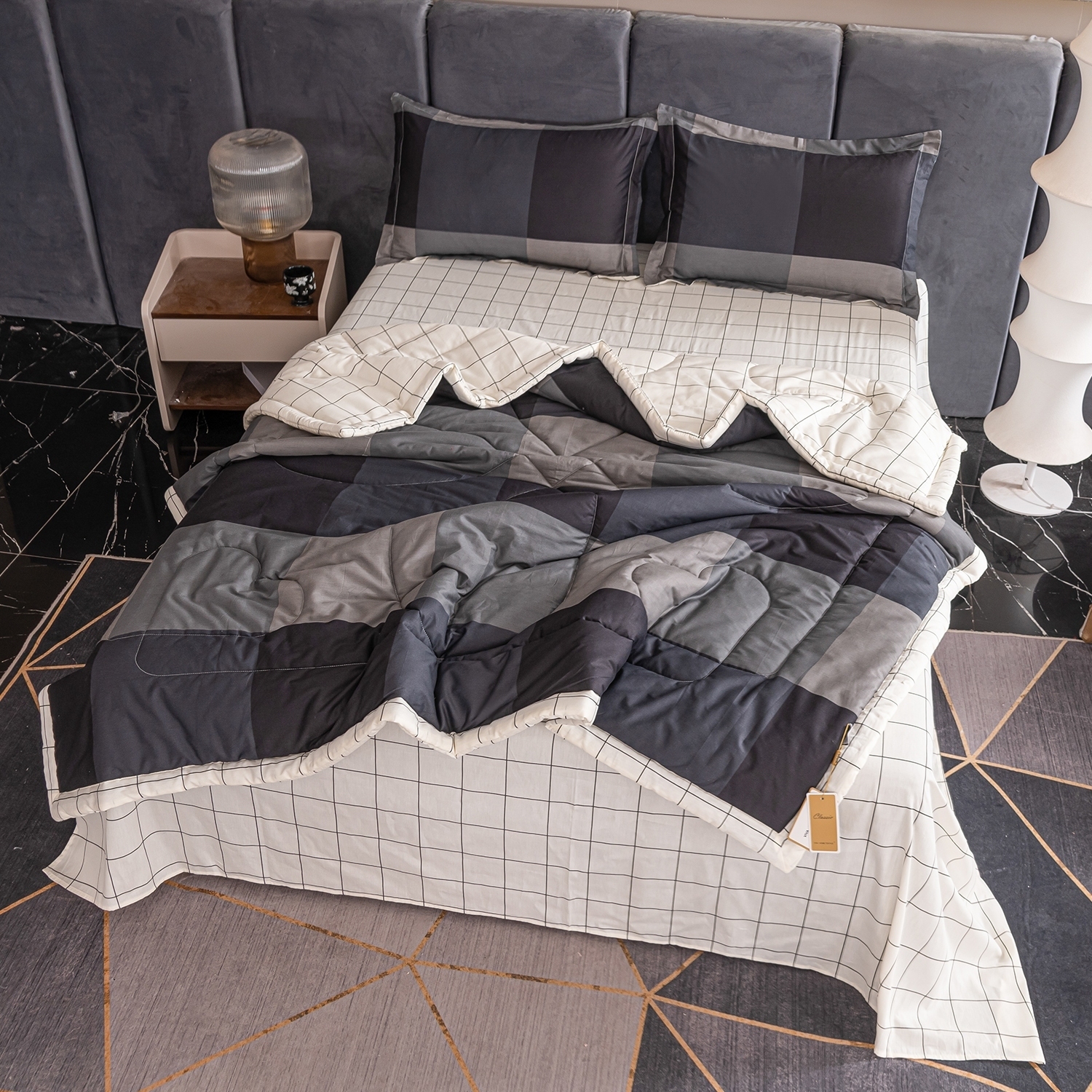 

Постельное белье VIVA - HOME TEXTILE на резинке Евро 180x200 см, OBR0