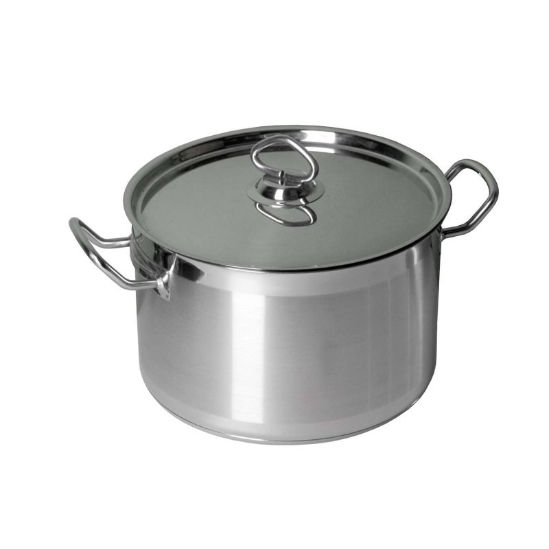 

Кастрюля 7,0 л.нерж.d=25,5 см.h=16 см.двойное дно индукция с крышк, (39342), 1350825