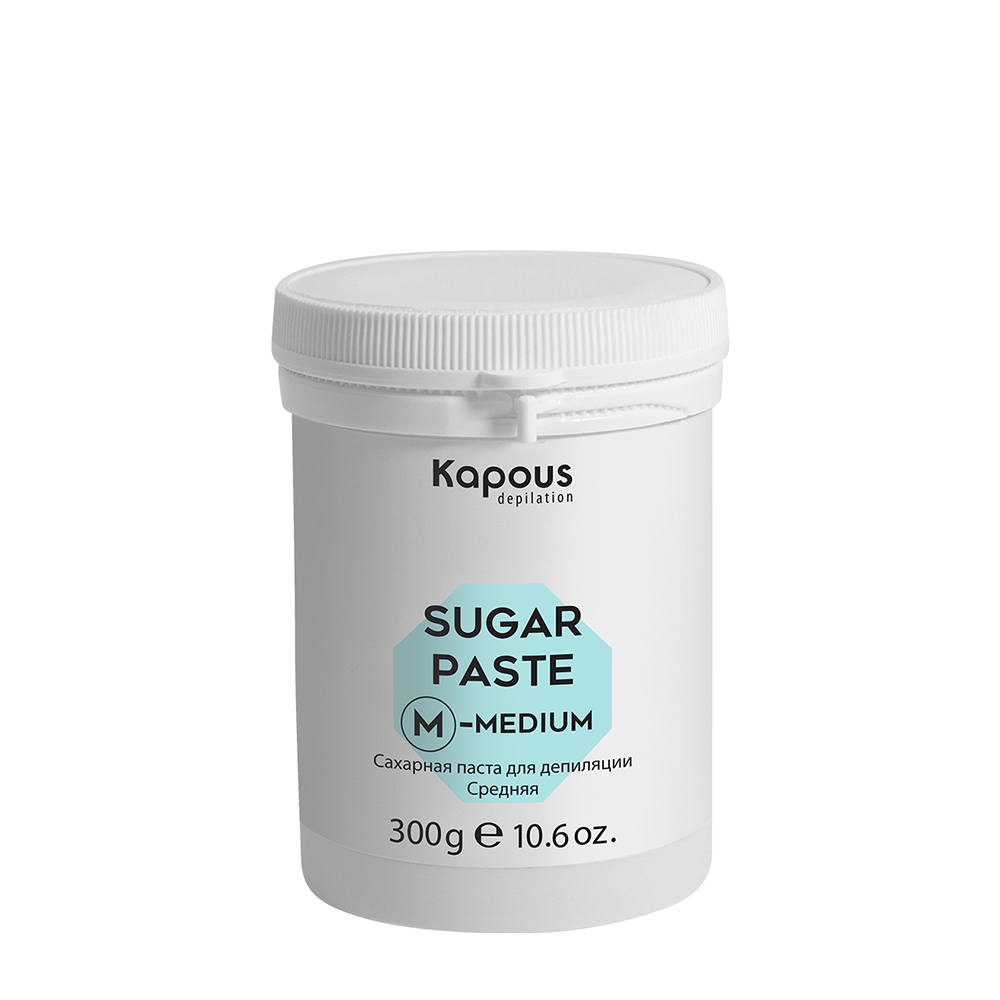 Паста KAPOUS сахарная средняя для депиляции Depilation, 300 г kapous паста сахарная плотная для депиляции depilation 500 гр