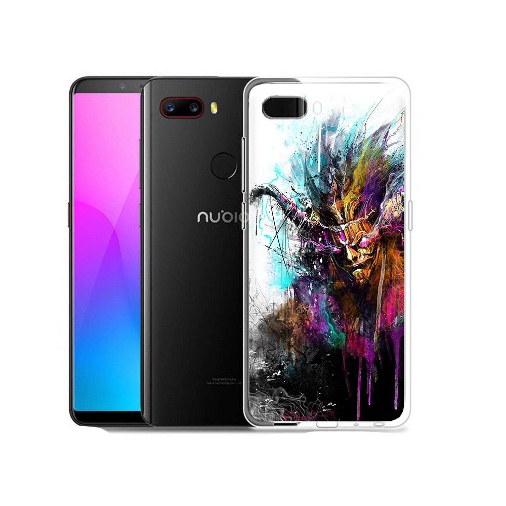 

Чехол MyPads Tocco для ZTE Nubia Z18 яркий дьявол (PT115657.463.709), Прозрачный, Tocco