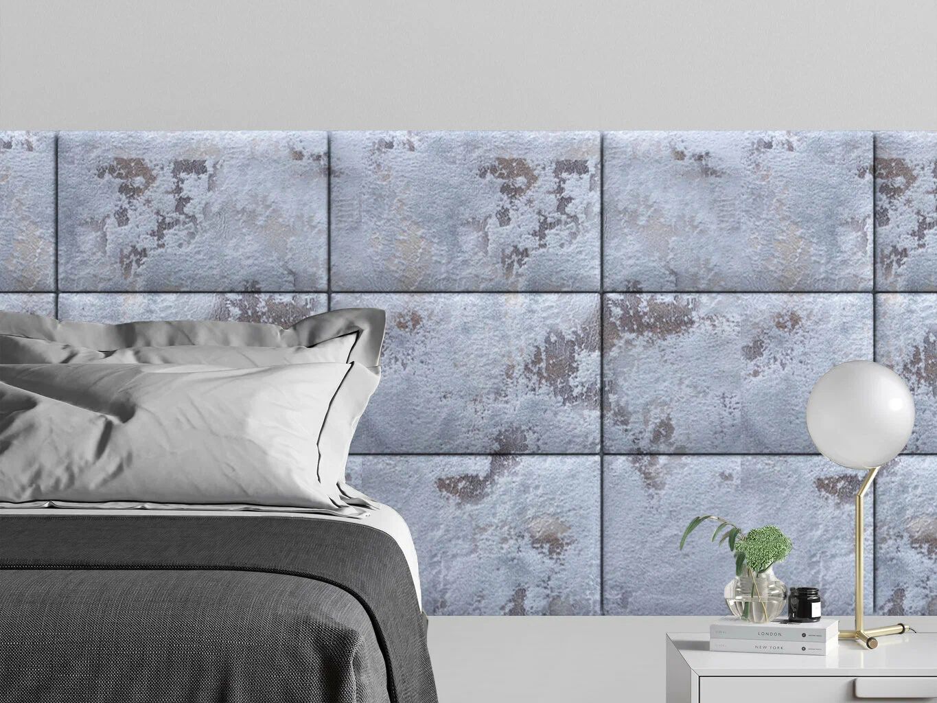 

Панель кровати Shtorm Sky blue 30х50 см 4 шт., Синий