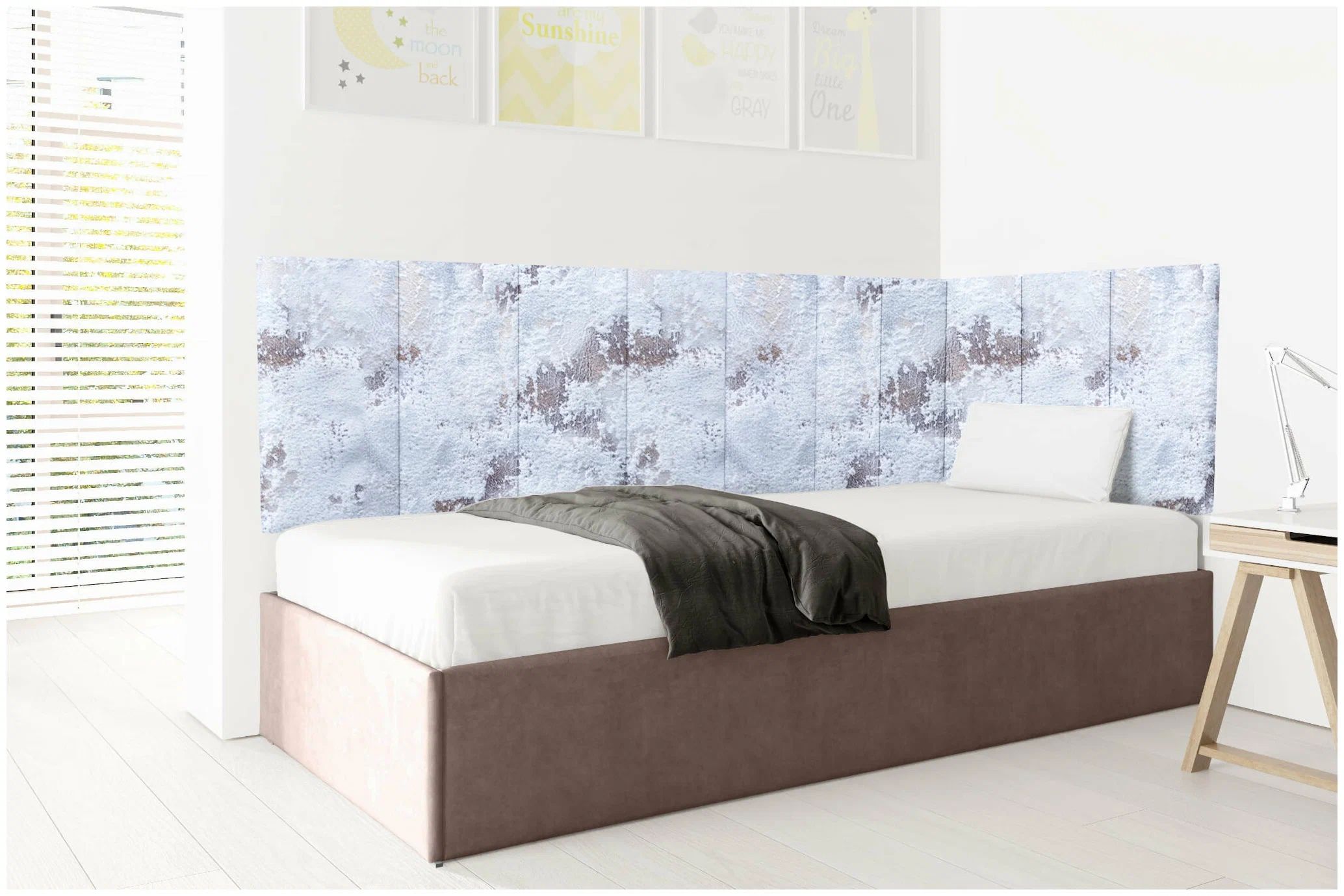 

Панель кровати Shtorm Sky blue 30х60 см 4 шт., Синий