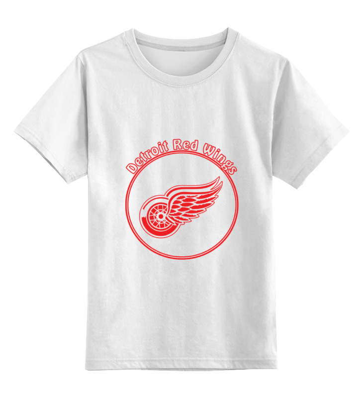 

Футболка детская Printio Detroit red wings цв. белый р. 128, Detroit red wings