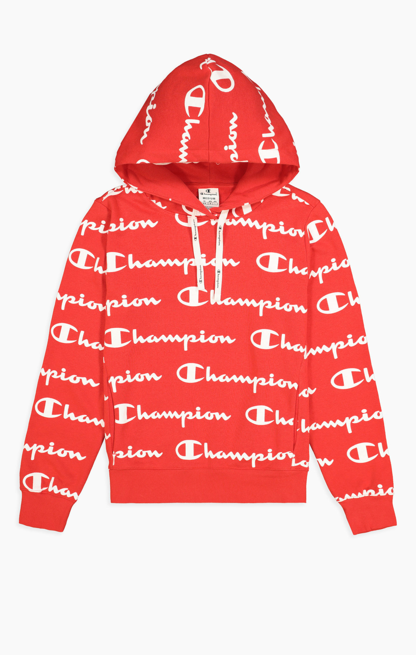 

Толстовка женская Champion Legacy American Classics Hooded Sweatshirt красная S, Legacy American Classics Hooded Sweatshirt