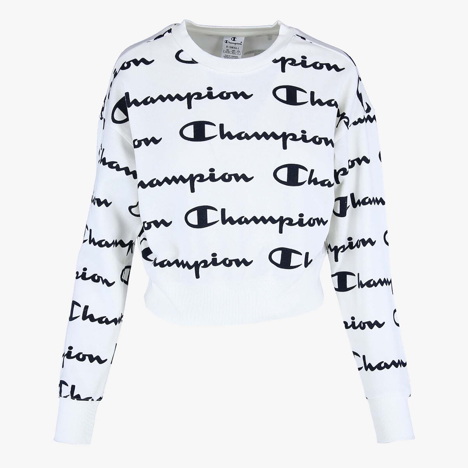 

Свитшот женский Champion Legacy American Classics Crewneck Sweatshirt белый L, Legacy American Classics Crewneck Sweatshirt