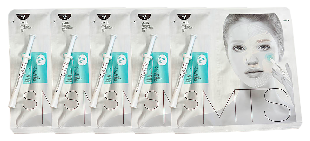 

Двухэтапная маска sMTS Crystal Mask Pack Kit 5 шт