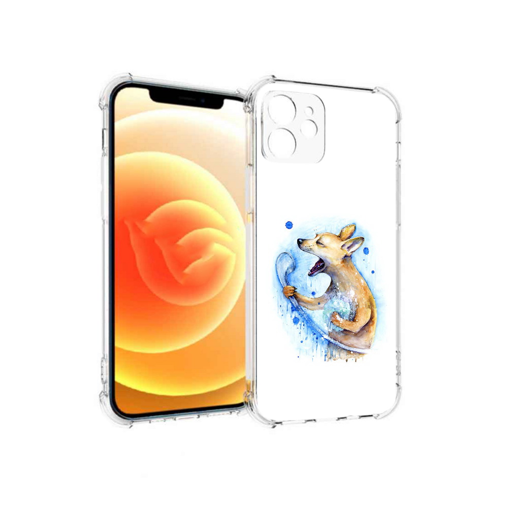 

Чехол MyPads Tocco для Apple iPhone 12 пение в душе (PT157543.607.537), Прозрачный, Tocco