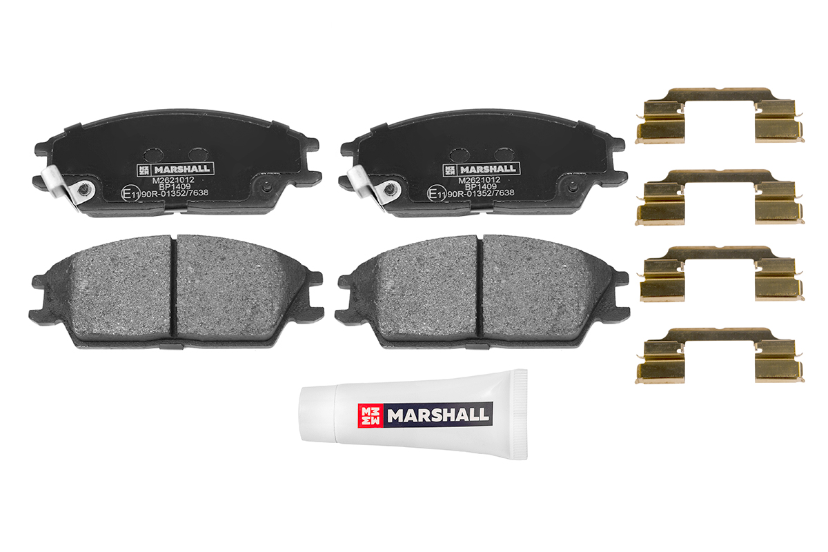 

Тормозные колодки MARSHALL Autoparts передние дисковые m2621012