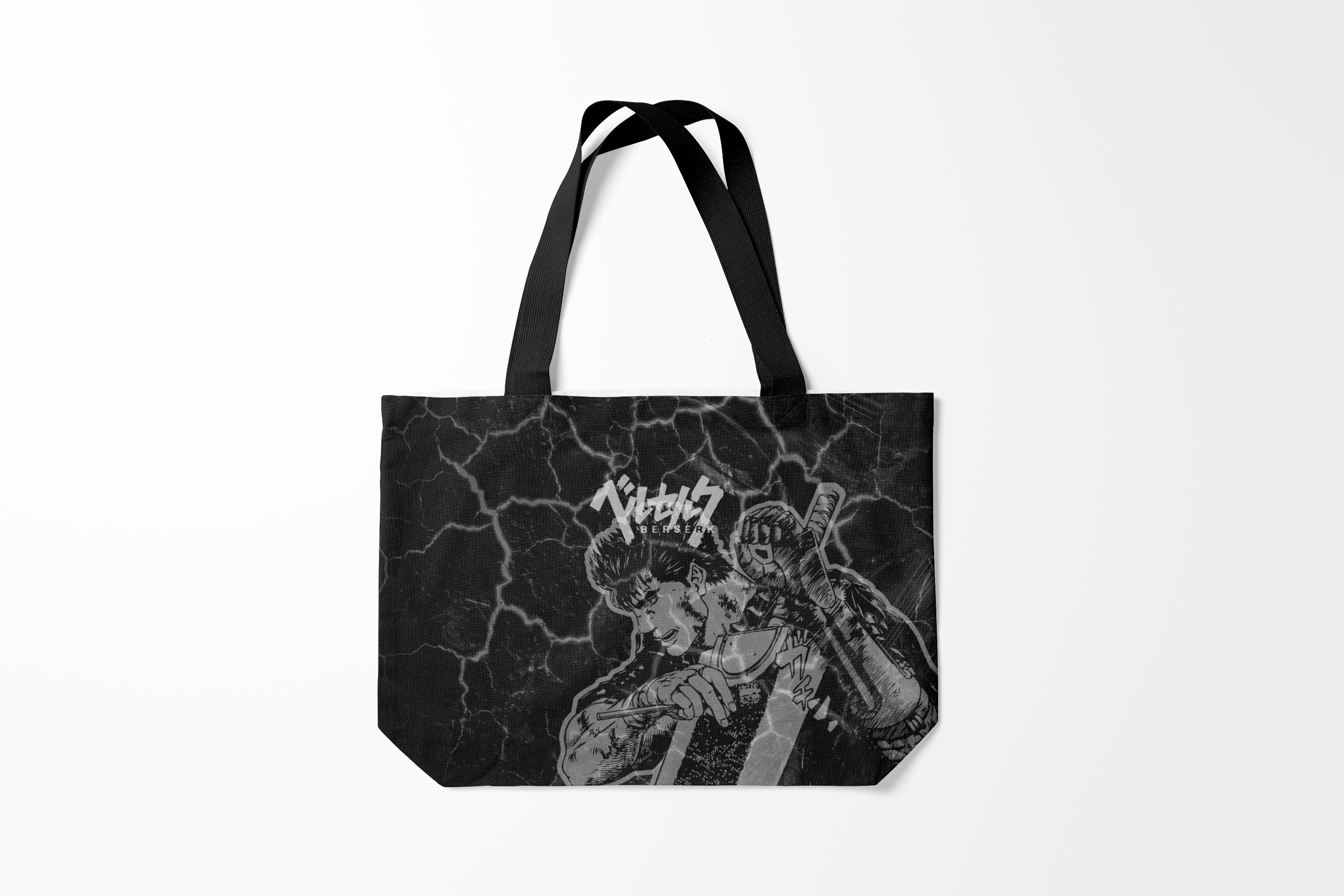 

Сумка шoппер унисекс Burnettie Берсерк Berserk Rage, черный, Берсерк Berserk Rage