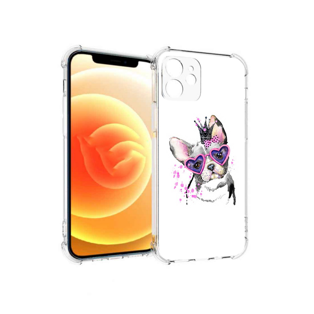

Чехол MyPads Tocco для Apple iPhone 12 принцесса (PT157543.607.558), Прозрачный, Tocco