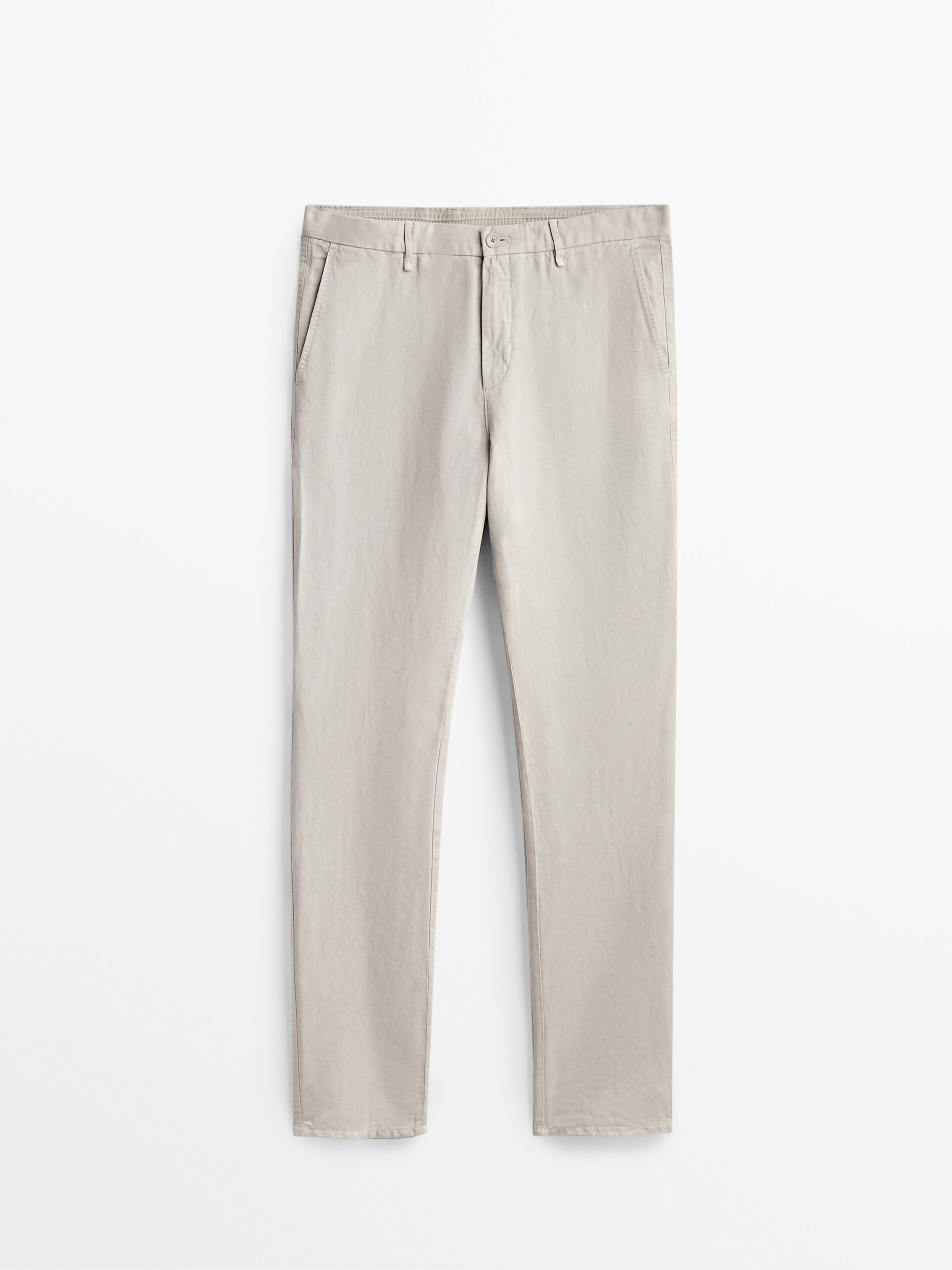 

Брюки мужские Massimo Dutti 00006016805 серые 48, 00006016805