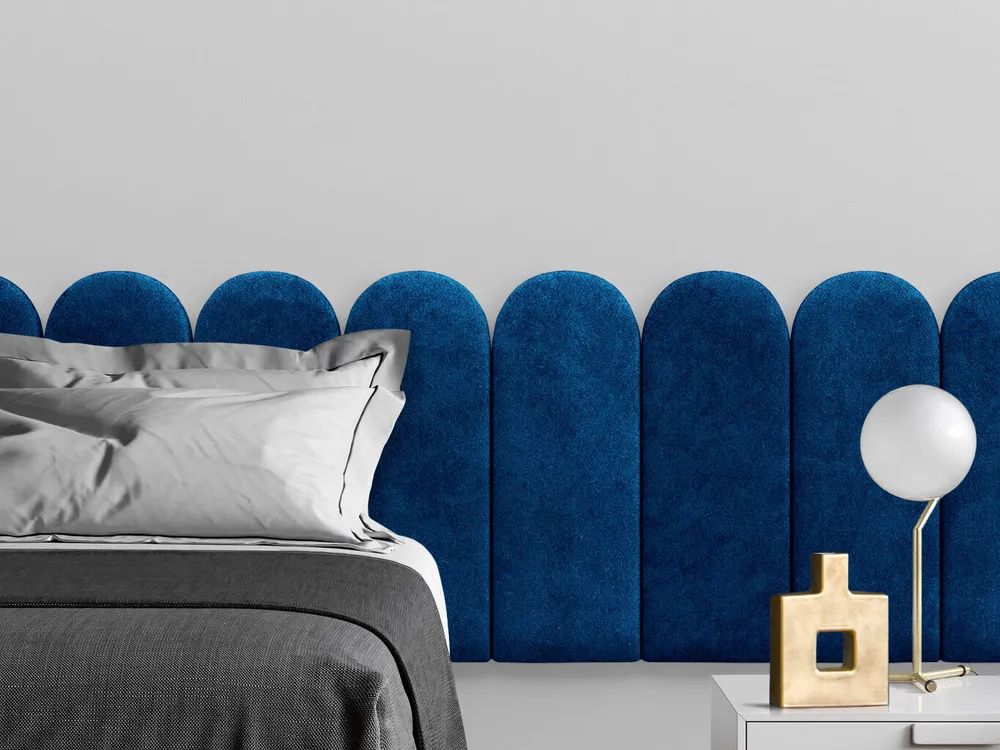 

Панель кровати Velour Blue 30х60R см 2 шт., Синий