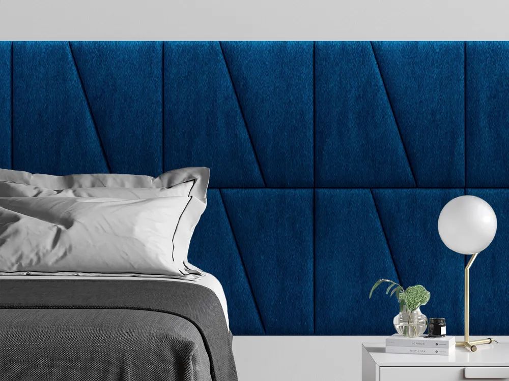 

Панель кровати Velour Blue 50х50DL см 2 шт., Синий