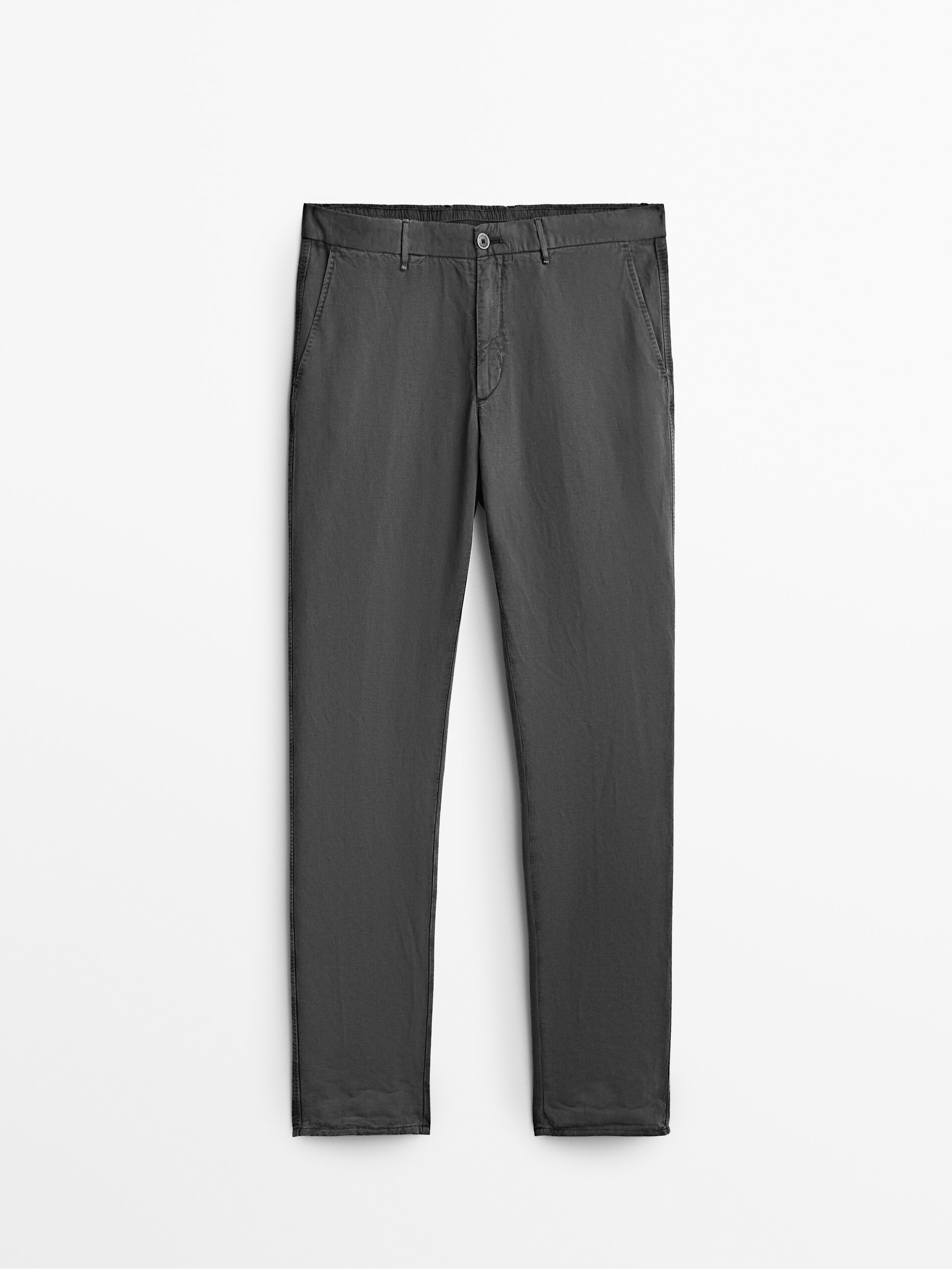 

Брюки мужские Massimo Dutti 00006016802 серые 42, 00006016802
