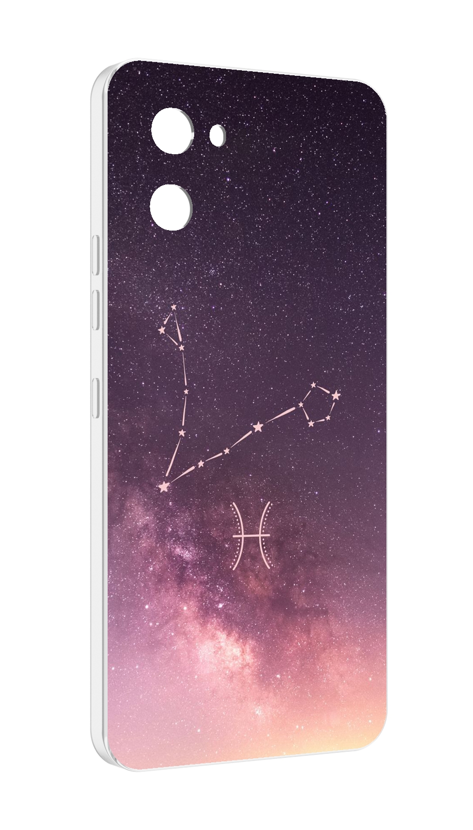 

Чехол MyPads знак зодиака рыбы 5 для UMIDIGI G1, Прозрачный, Tocco