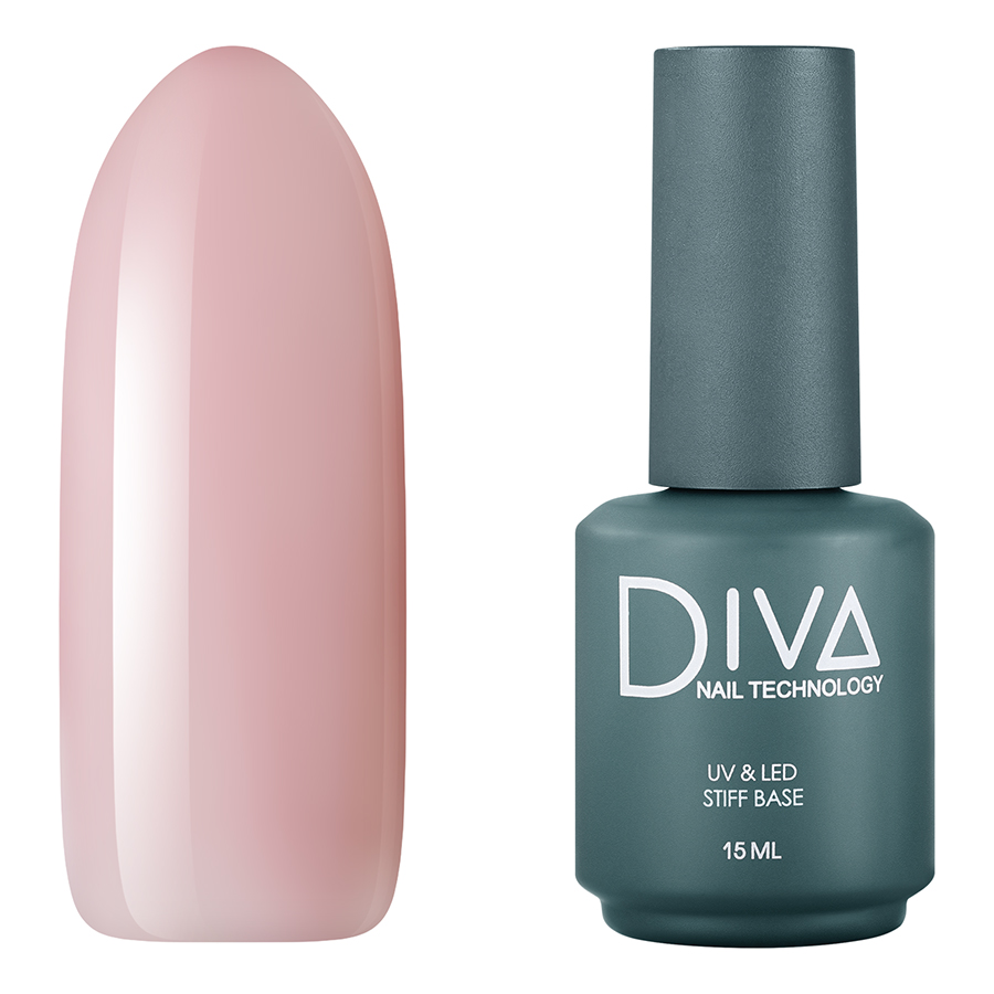 

База Diva Nail Technology Stiff base french base 05 15 мл
