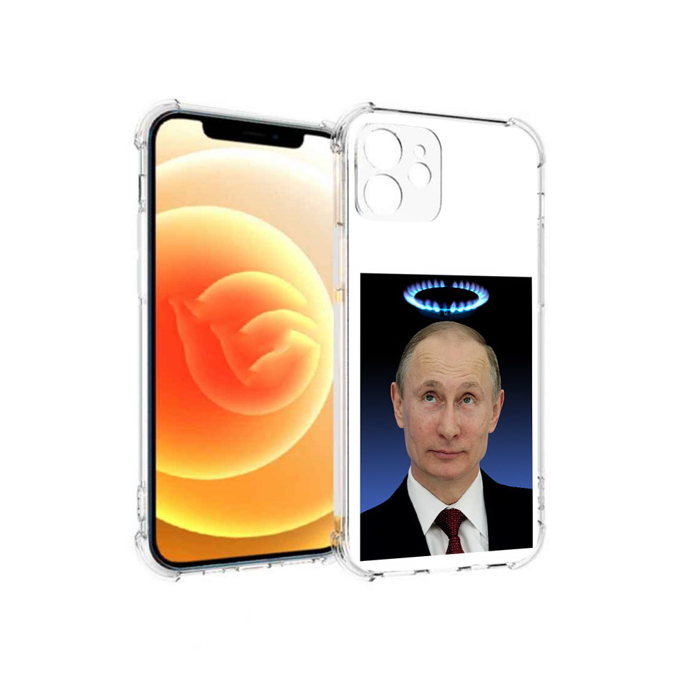 

Чехол MyPads Tocco для Apple iPhone 12 святой газ (PT157543.607.594), Прозрачный, Tocco