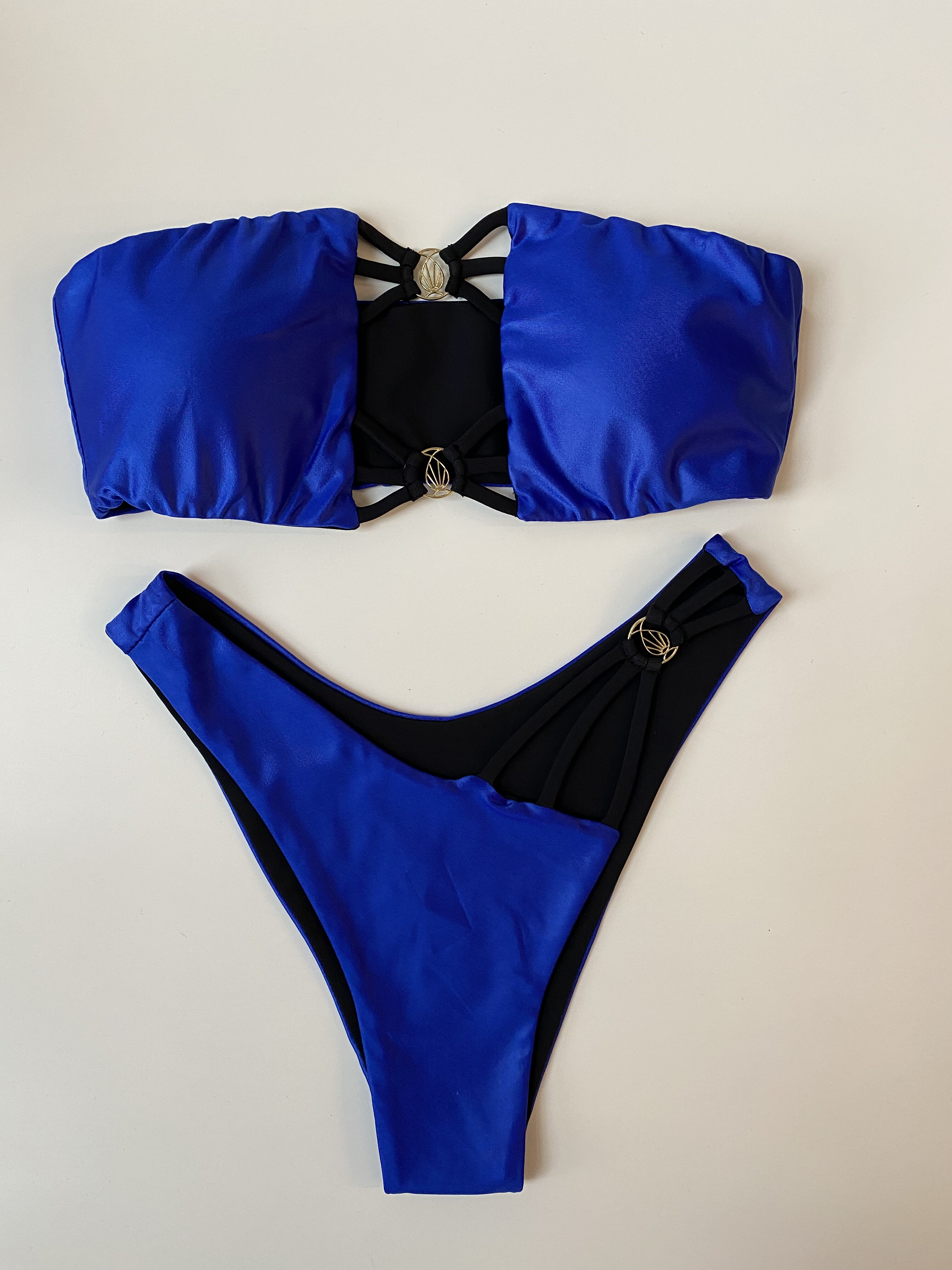 

Купальник раздельный женский Balibikini Моника синий XL, Моника
