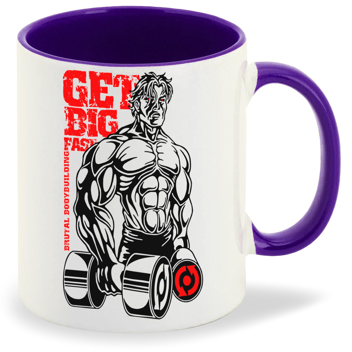

Кружка CoolPodarok Get big, Get big