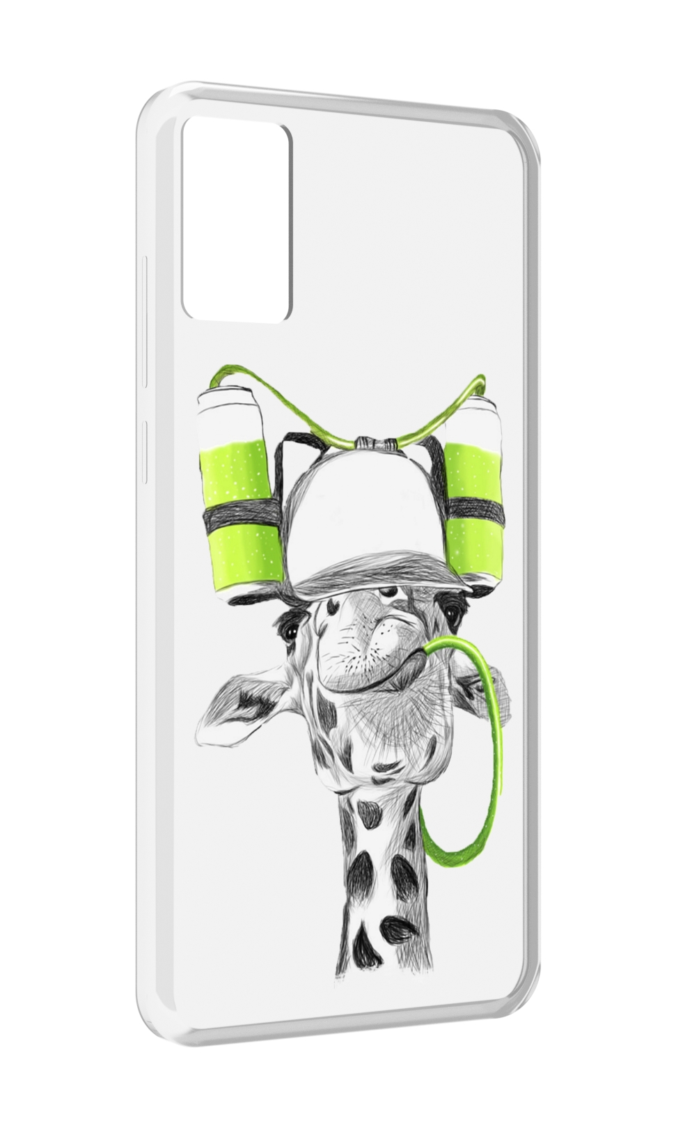 

Чехол MyPads Жираф для CUBOT P50, Прозрачный, Tocco