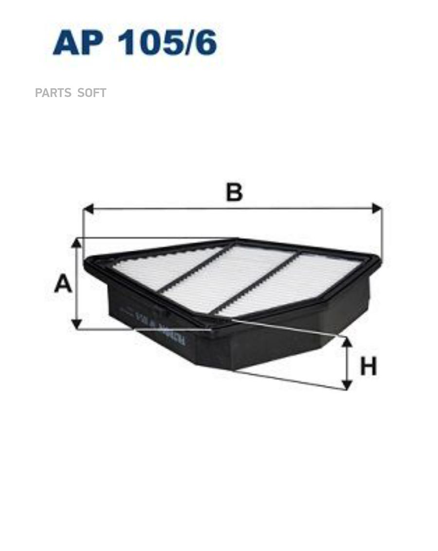 

FILTRON AP1056 Фильтр воздушный HONDA CR-V IV