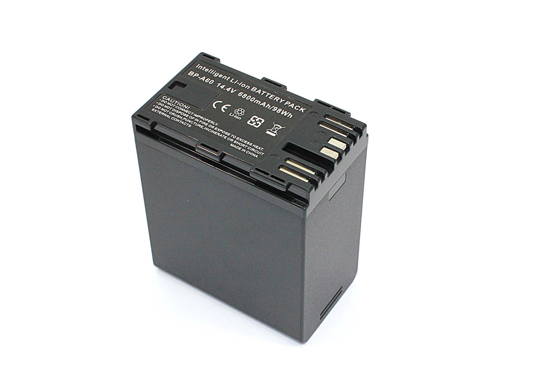 Аккумуляторная батарея для видеокамеры Canon EOS C200 (BP-A60) 14,4V 6800mAh