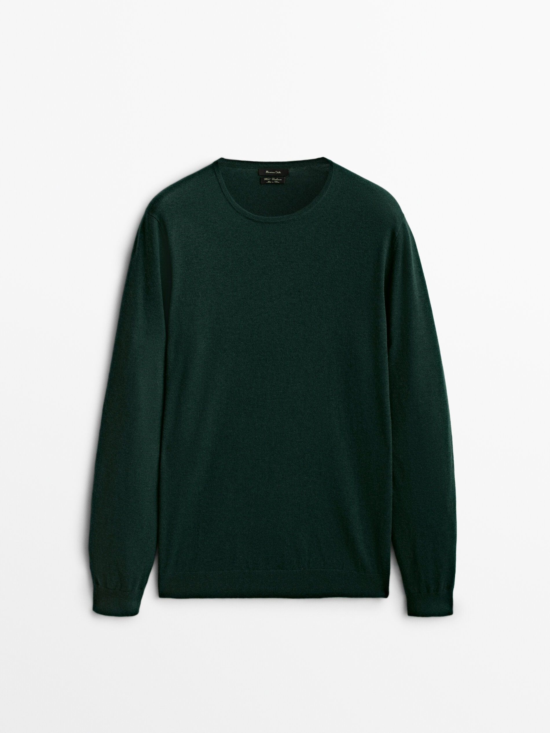 

Джемпер мужской Massimo Dutti 00951415538 зеленый M, 00951415538