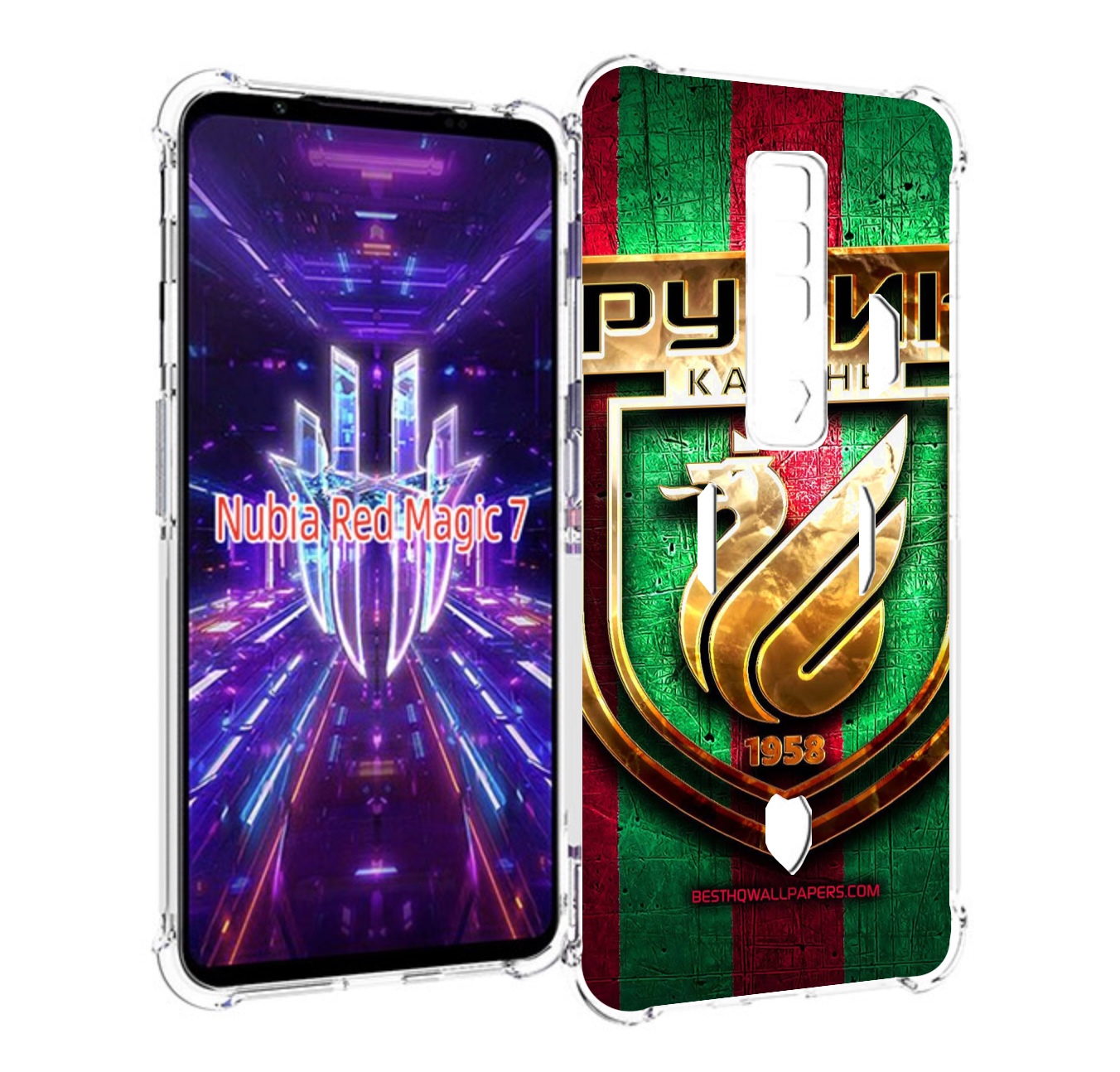 

Чехол MyPads фк рубин казань для ZTE Nubia Red Magic 7, Прозрачный, Tocco