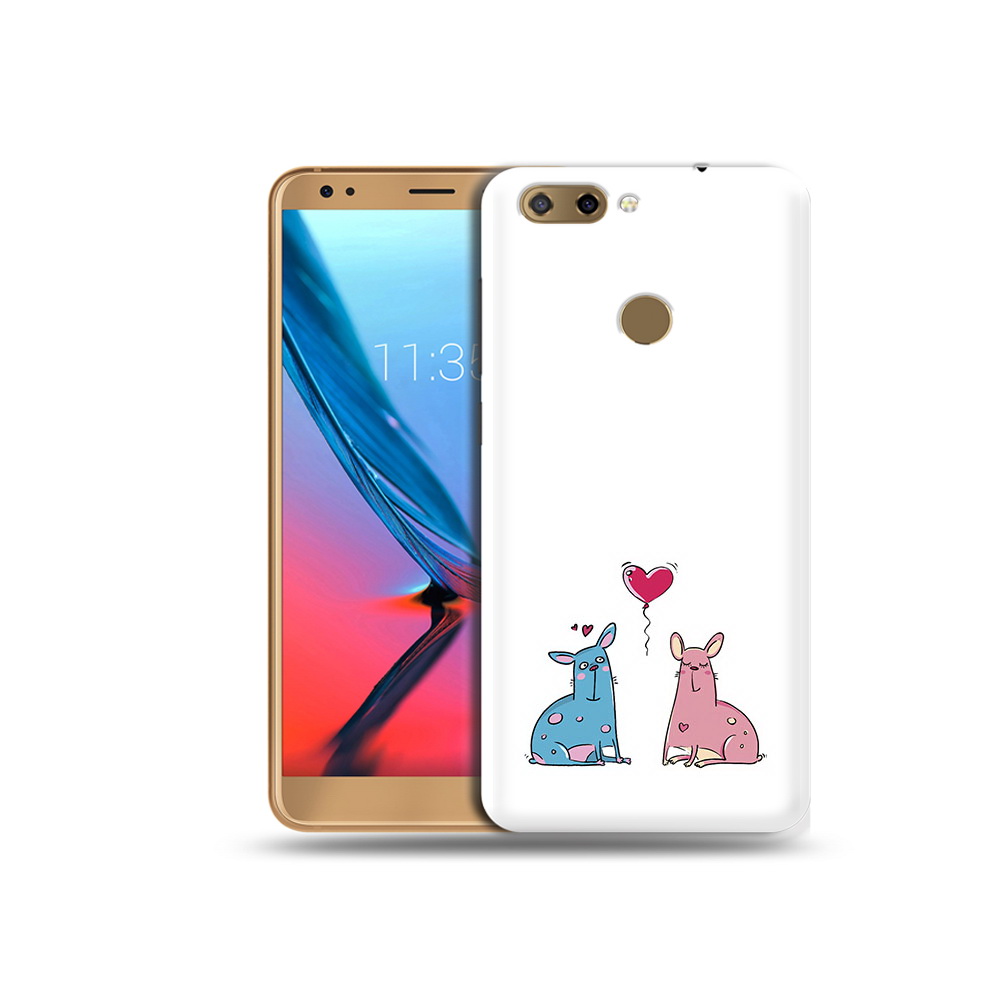 

Чехол MyPads Tocco для ZTE Blade V9 Лама любовь (PT106427.464.102), Прозрачный, Tocco
