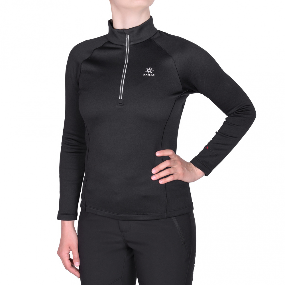 

Термобелье верх Kailas Half-zip Baselayer Top W's KG2234601 Черный (17000) XL, Half-Zip Baselayer Top W's
