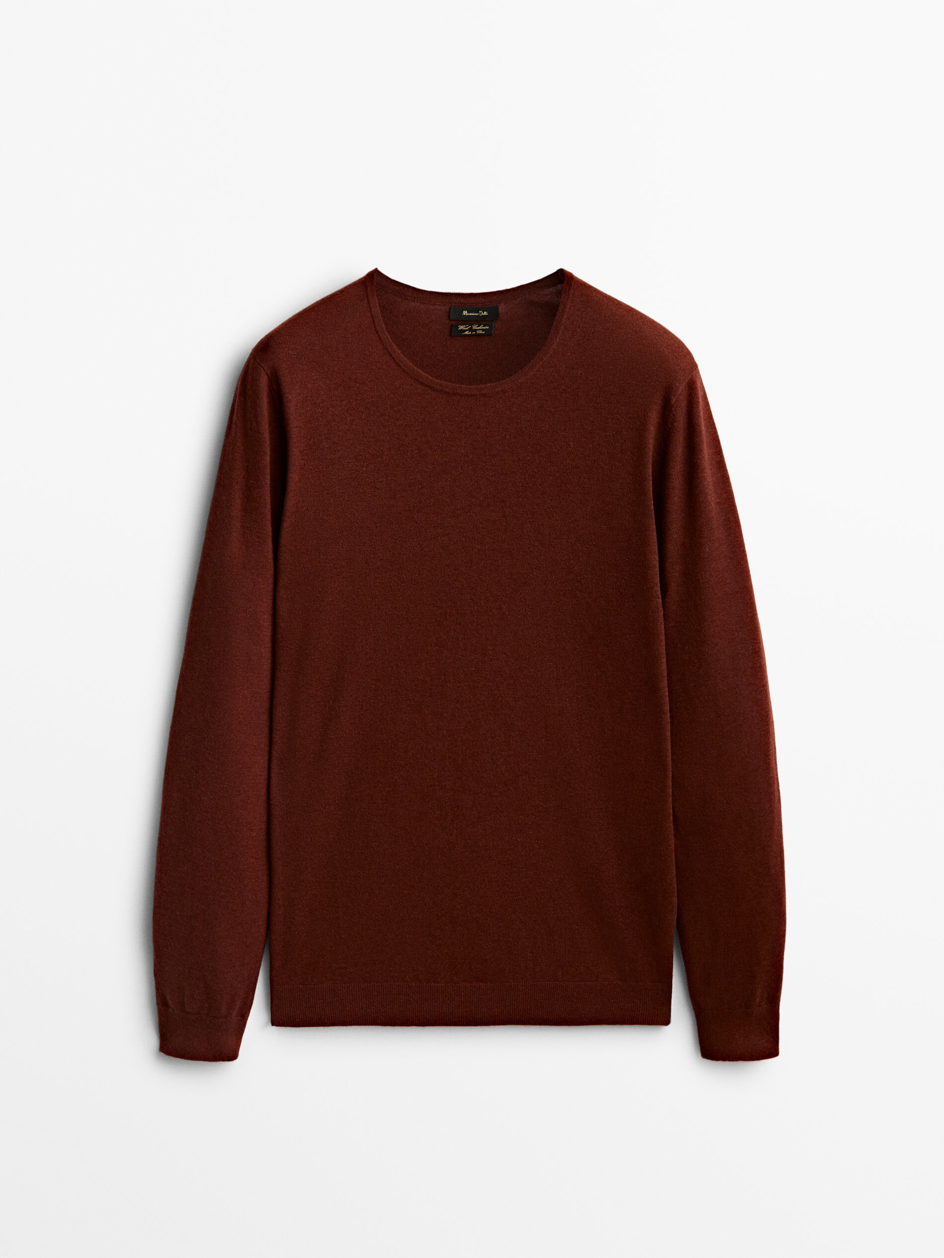 

Джемпер мужской Massimo Dutti 00951415670 коричневый M, 00951415670
