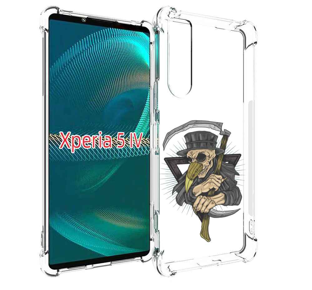 

Чехол MyPads борец-с-чумой для Sony Xperia 5 IV (5-4), Прозрачный, Tocco