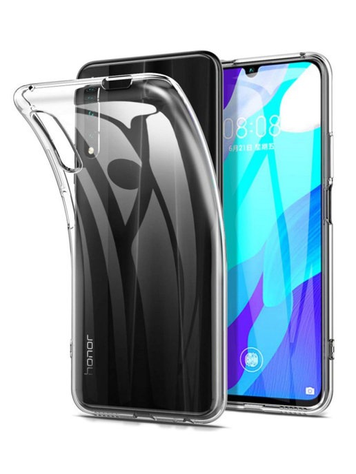 фото Чехол прозрачный для huawei honor 9c aks-guard