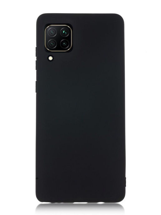 фото Чехол матовый для huawei p40 lite, черный aks-guard