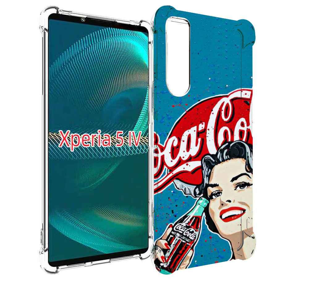 

Чехол MyPads вкусная кола картинка для Sony Xperia 5 IV (5-4), Прозрачный, Tocco