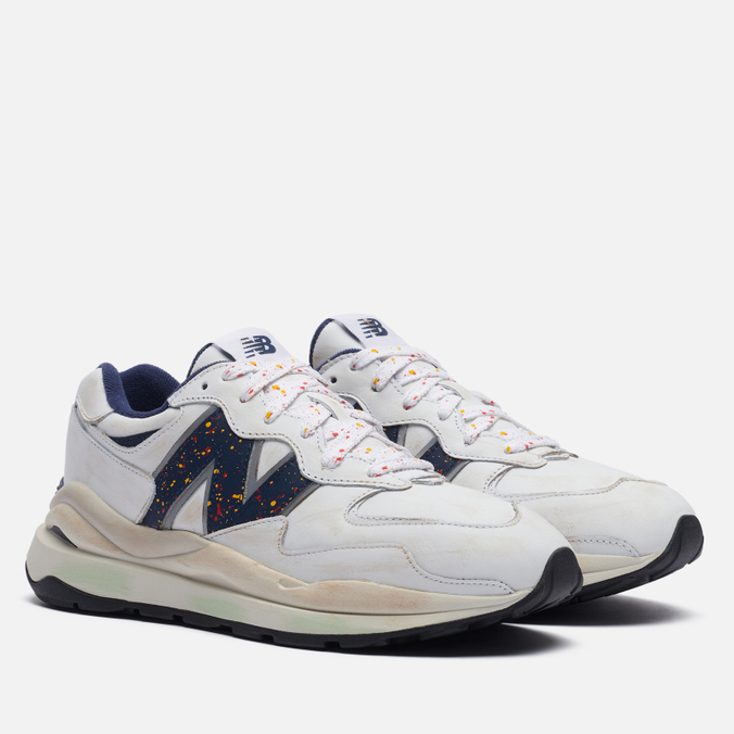 фото Кроссовки женские new balance 57/40 father's day белые 11.5 us