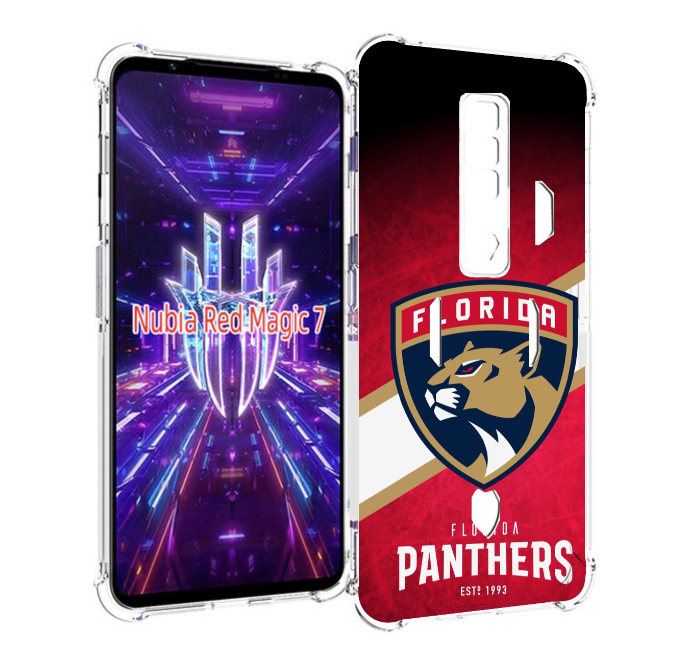Чехол MyPads флорида пантерс для ZTE Nubia Red Magic 7
