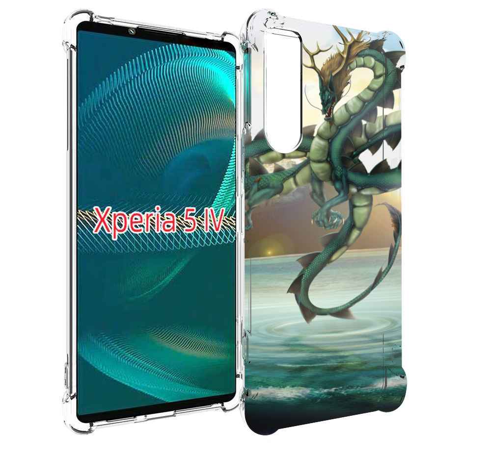 

Чехол MyPads водяной-дракон для Sony Xperia 5 IV (5-4), Прозрачный, Tocco