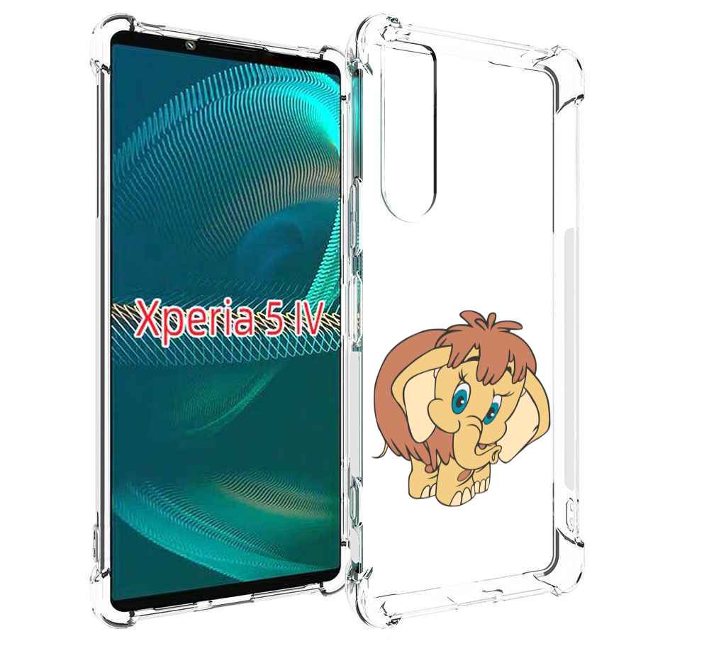 

Чехол MyPads волосатый-слоник детский для Sony Xperia 5 IV (5-4), Прозрачный, Tocco