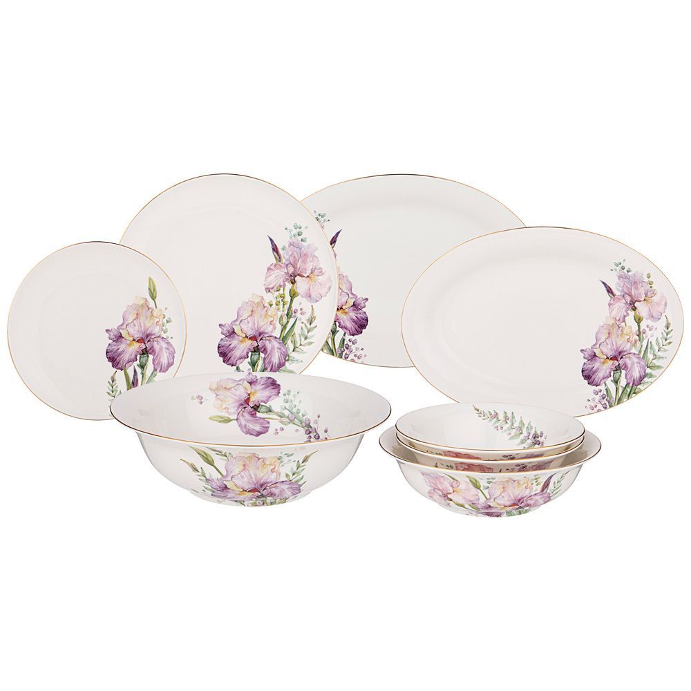 

Сервиз обеденный lefard irises на 6 пер. 23 пр. (176106), Фиолетовый, 590-471