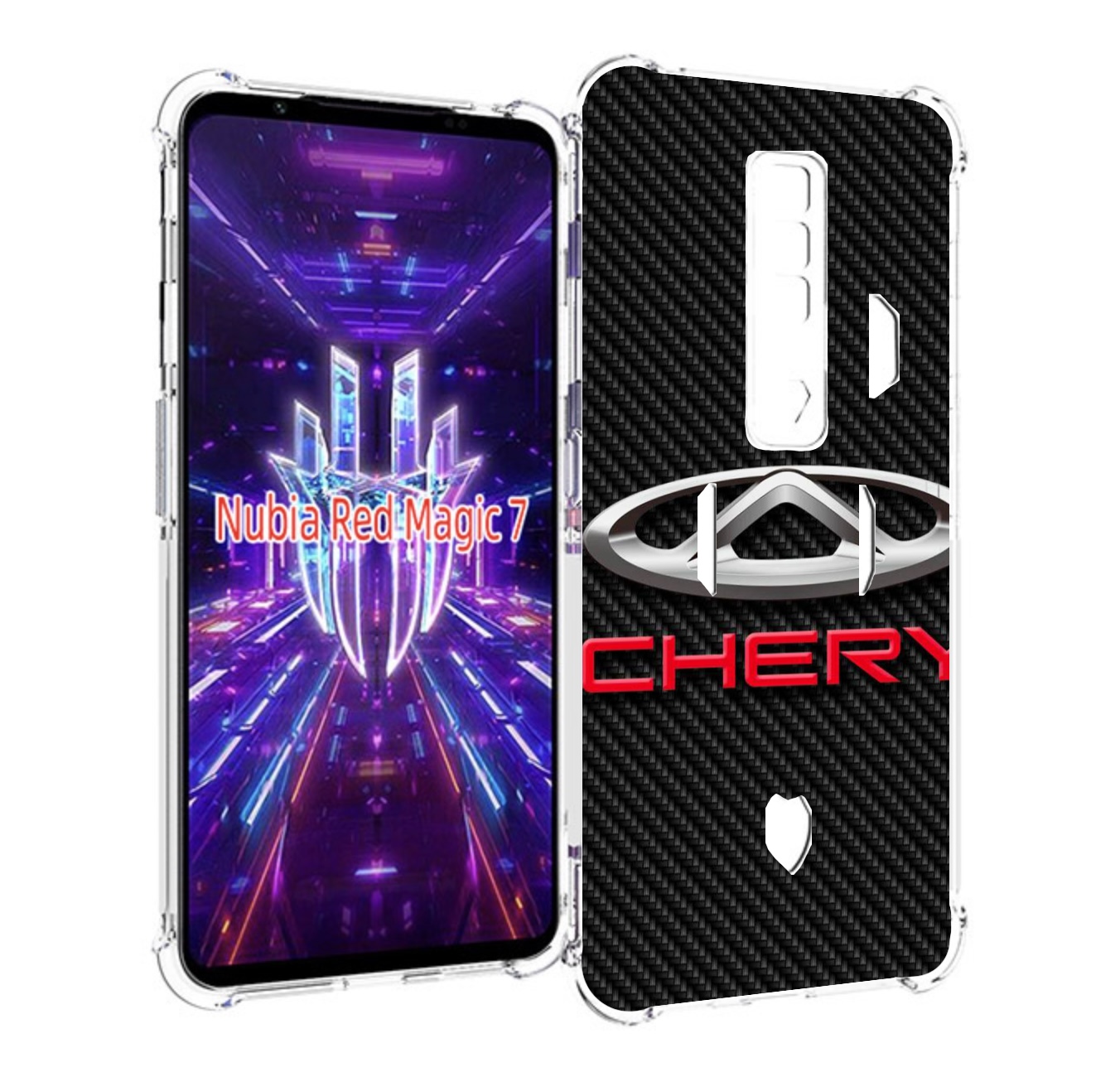 

Чехол MyPads chery 2 для ZTE Nubia Red Magic 7, Прозрачный, Tocco