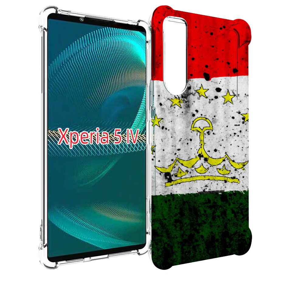 

Чехол MyPads герб флаг таджикистан для Sony Xperia 5 IV (5-4), Прозрачный, Tocco