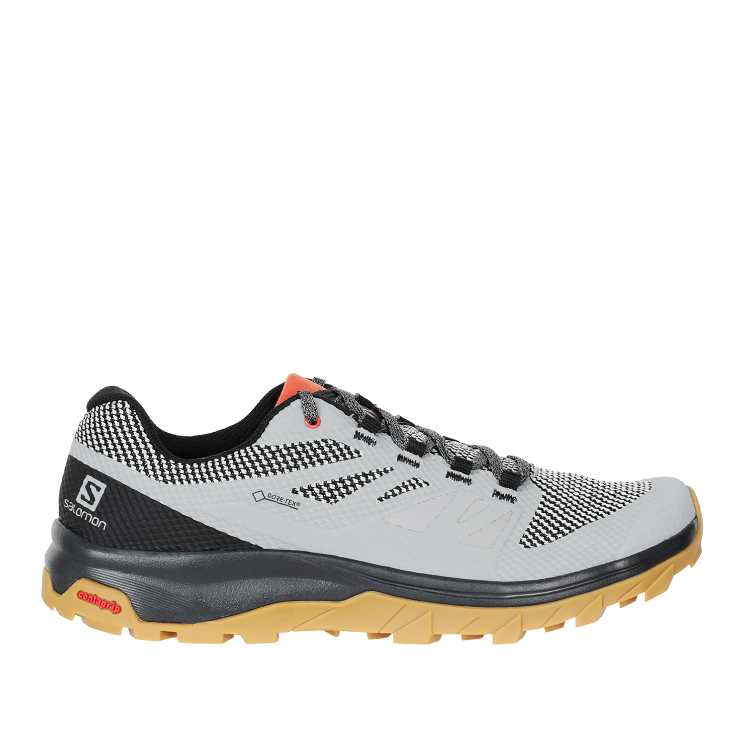 

Кроссовки мужские Salomon Outline Gtx серые 7 UK, Серый, Outline Gtx