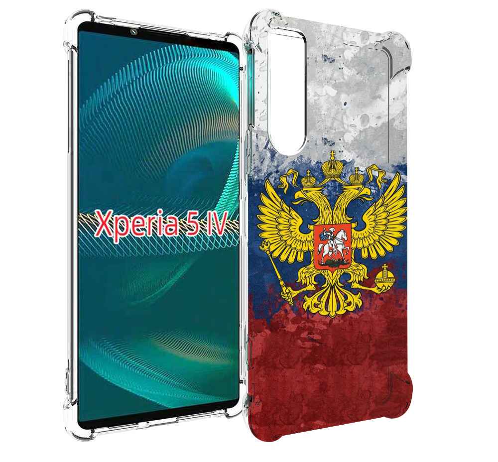 

Чехол MyPads герб-России для Sony Xperia 5 IV (5-4), Прозрачный, Tocco